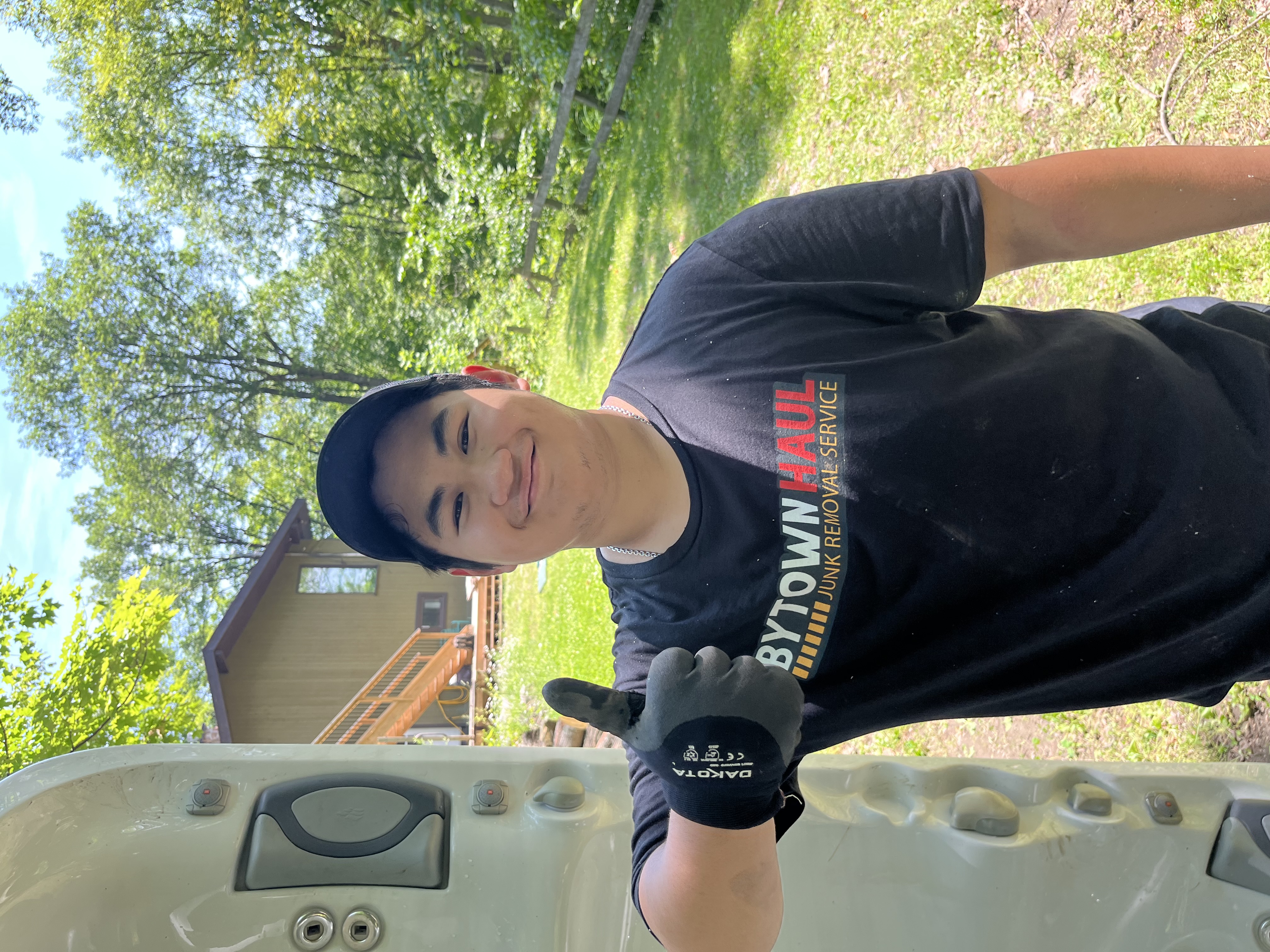 Friendly Bytown Haul student crew member